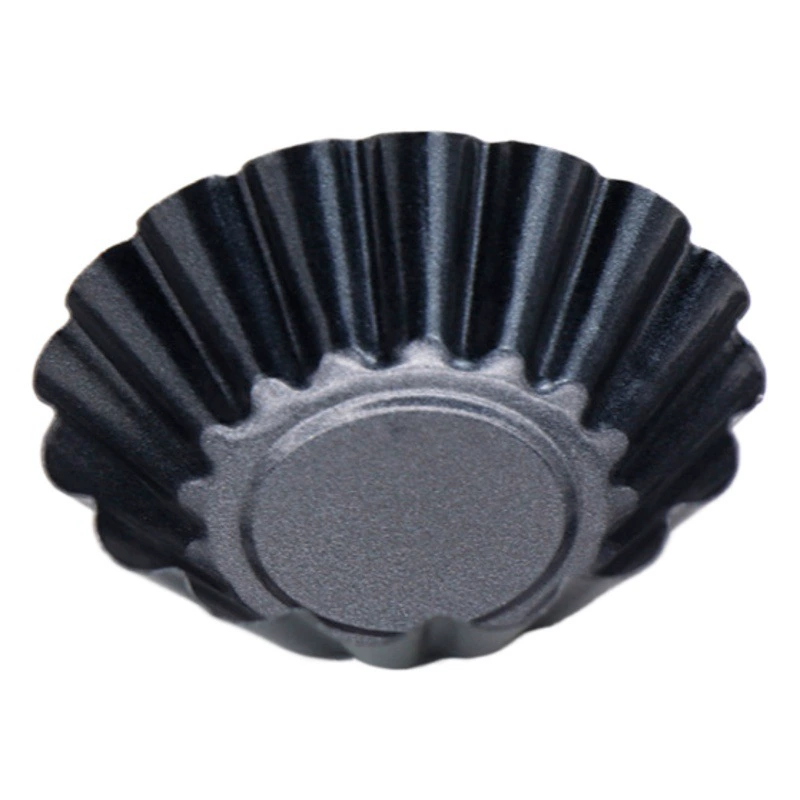 Многоразовая форма для яичного пирога из углеродистой стали духовка для выпечки круглая кружевная чаша для торта бытовой антипригарный хризантема из углеродистой стали