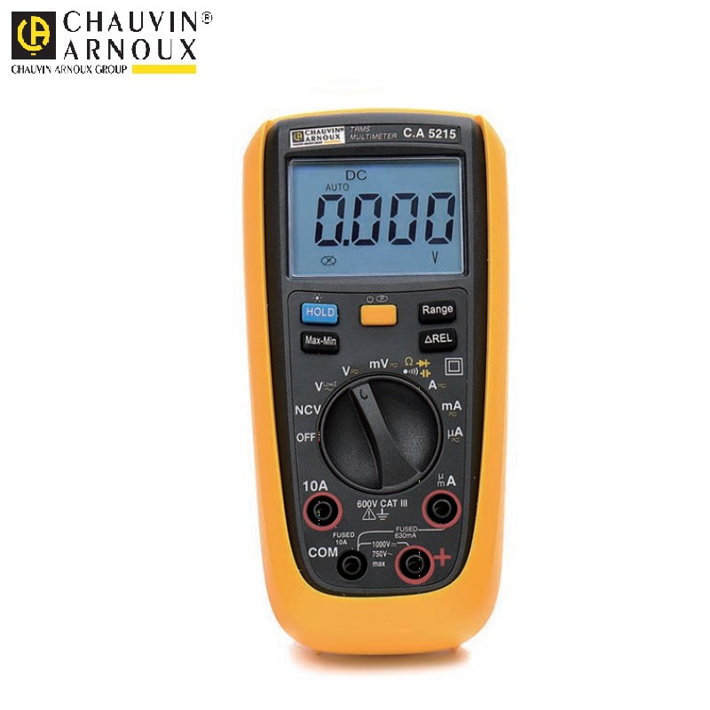 法国CA5215 数字真有效值万用表 掌上型多用表 自动量程 带背光