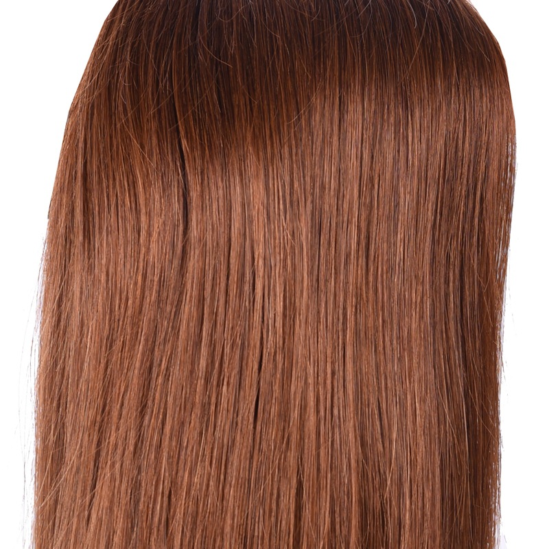 2 # Peluca de cabello humano real color cortina de cabello 27 # Mechones lisos mechones de cabello coloridos 4 # Mecanismo de relojería de tira recta
