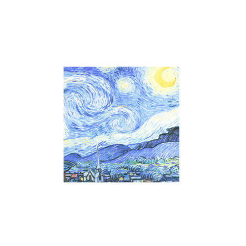Monet and Van Gogh's famous paintings series note pad non-adhesive handbook material paper message memo retro style