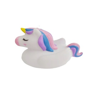 Baby bathroom toys simulation Unicorn Children bath bath water induction colorful lights factory direct sales