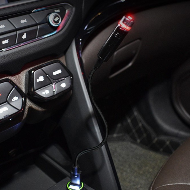 Lámpara de proyección del coche Internet celebridad coche cielo estrellado lámpara USB techo cielo estrellado lámpara modificado coche lámpara de aire interior