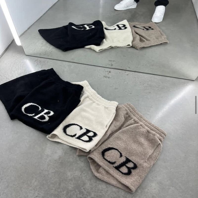Cole American-Style Buxton Letter Print Cb Casual Loose Shorts Foreign Trade Knitted Wool Mid-Length Shorts Trendy Five-Point Pants Cole American-Style Buxton Letter Print Cb Casual Loose Shorts Foreign Trade Knitted Wool Mid-Length Shorts Trendy Five-Point Pants