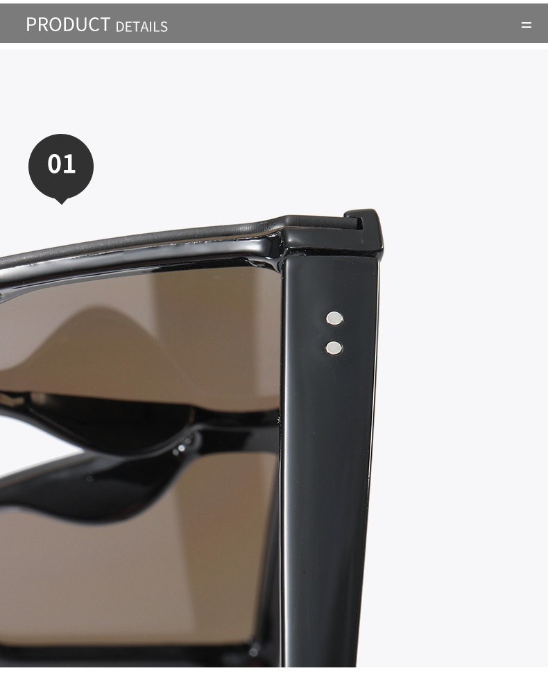 Frameless One-piece Sports Sunglasses Uv Resistant For Adults_voghion.com