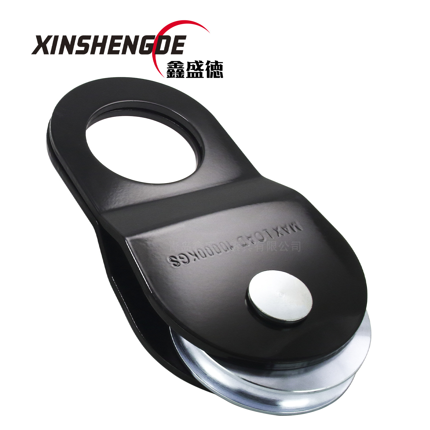 绞盘滑轮 越野救援绞盘配件 越野绞盘夹板滑轮 救援滑轮