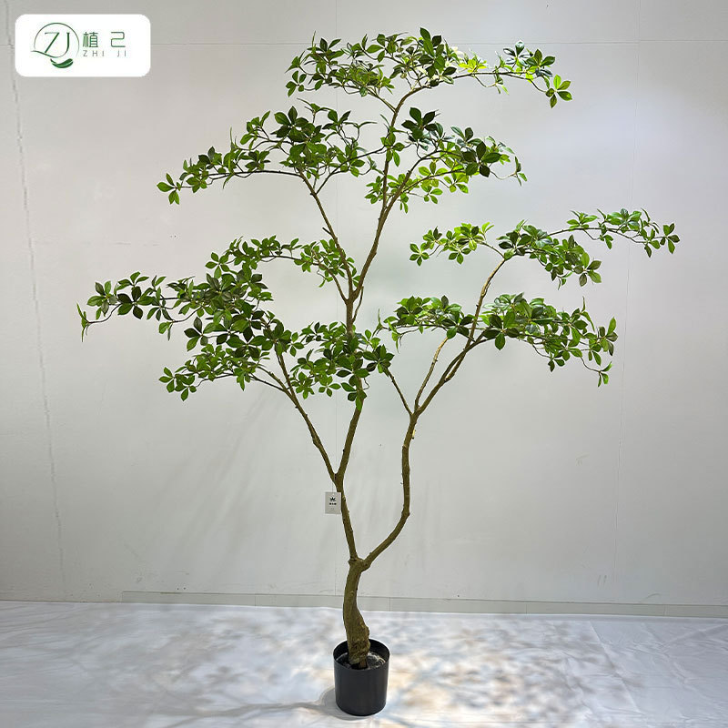 シミュレーション緑植物トップ 10 の功績島春の花クチナシの木植物造園ホーム屋内窓装飾木の装飾品|undefined