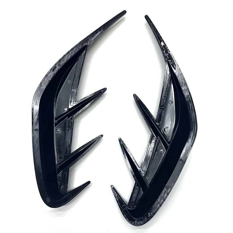 Car fender modification rear blade rear bumper side wind knife simulation air outlet general car exterior hood