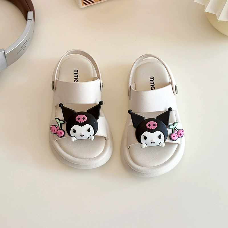 Детские модные мультяшные cute sandals, городской стиль, корейский стиль, мягкая подошва