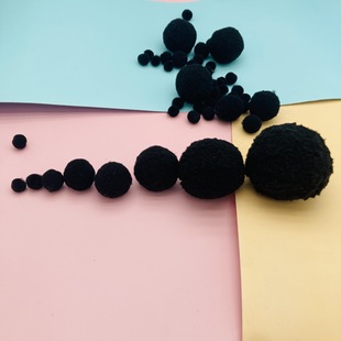 1-5cm��ɫë���o�� ��ɫ�q��diy��ͯ�ֹ�  �o��Ь�m�����ڶ�
