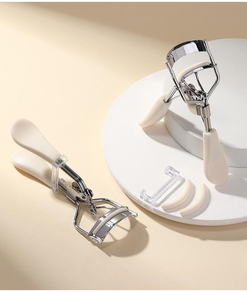 LMLTOP Wide Angle Eyelash Curler Stainless Steel Professional Makeup Eyelash Curler Lasting Curl US30 Cross-Border Exclusive Supply