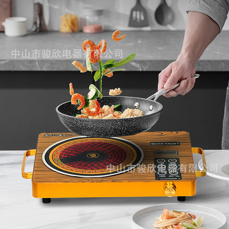 Cross-Border Electric Ceramic Stove Small Household High-Power Cooking Induction Cooker Electric Stove for Tea Making Without Picking Pots New Wholesale