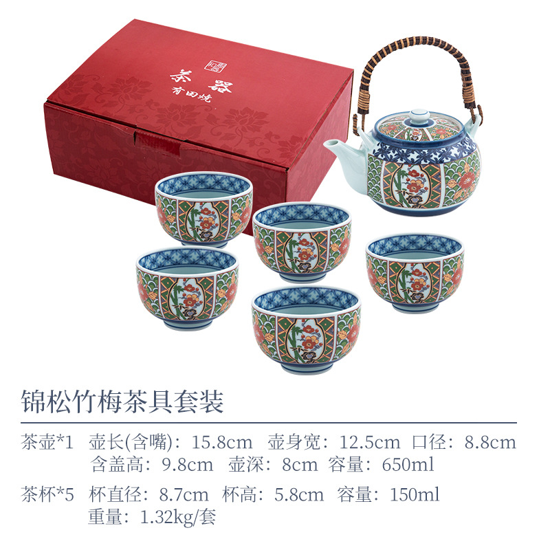 Один горшок и пять чашек B