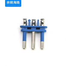 余姚厂家供应插头支架内架小号 塑料和铜材质变压器内架