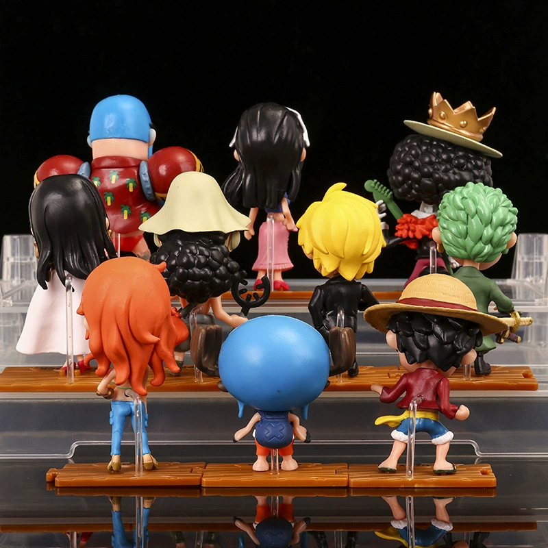 Spot 68th generation 10 One Piece hand -organized Luffy Sauron Joba female Emperor Nami Model Hand -Office wholesale