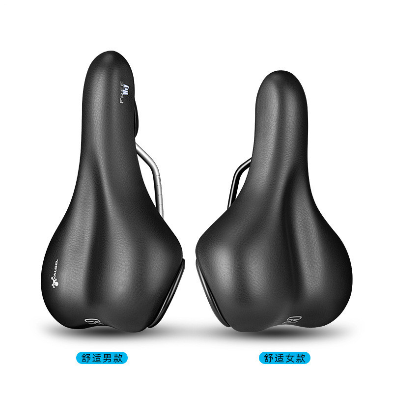 SR bicicleta cojín de silicona FREEWAY bicicleta de montaña cojín del asiento del vehículo de viaje cómodo sillín transfronterizo partes