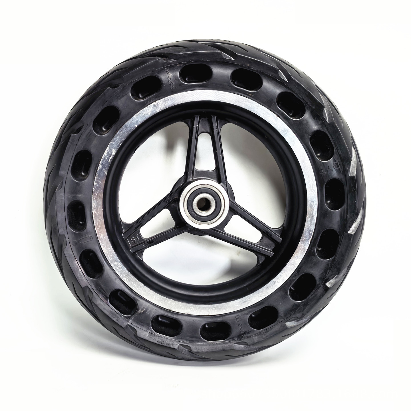 10inch Electric skateboard DIY modified go-kart explosion-proof tire wheel assembly 10x2.50 honeycomb solid tire complete wheel