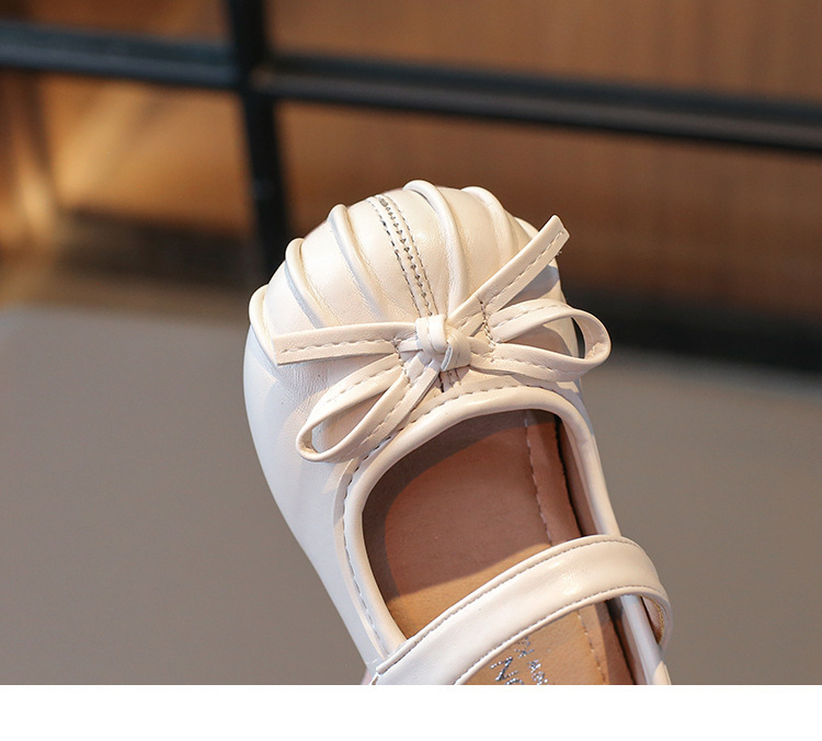 Mocassins en cuir pour filles avec semelle souple princesse_voghion.com