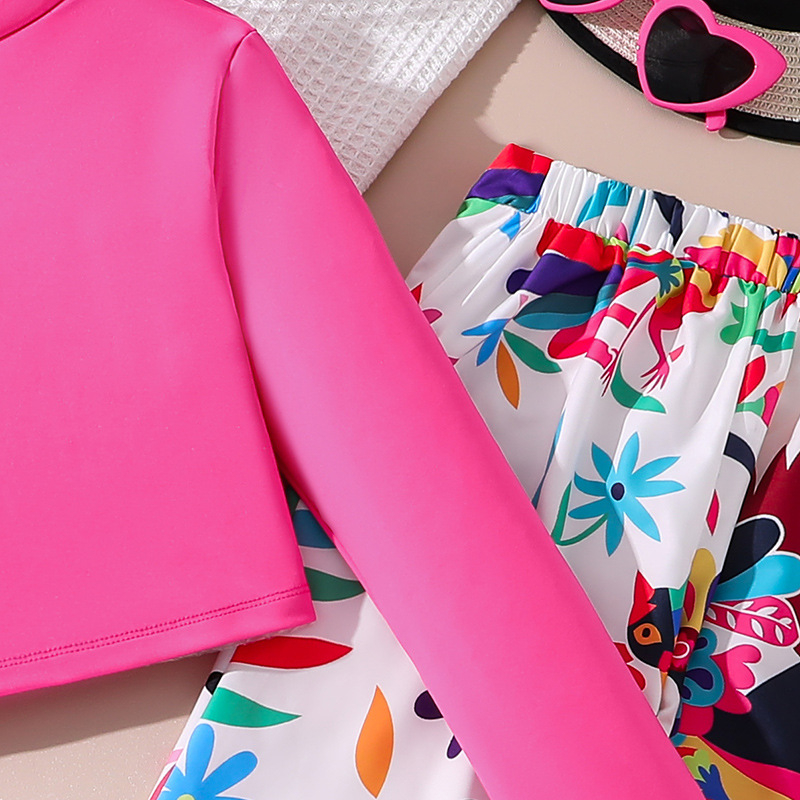 Meisjes legging set met print voor de herfst_voghion.com