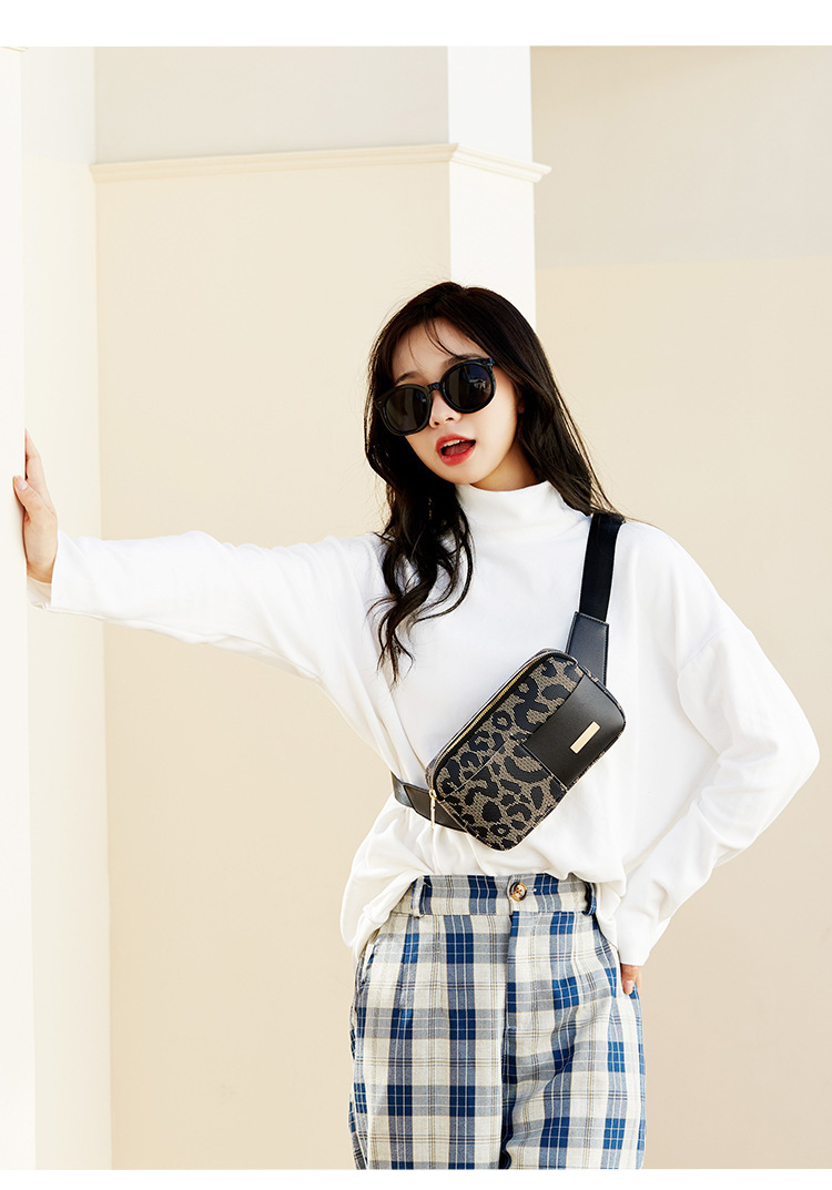 All Seasons Season Women'S Gender Vintage Style Style Square Shape Women's Small All Seasons Pu Leather Printing Vintage Style Square Zipper Fanny Pack