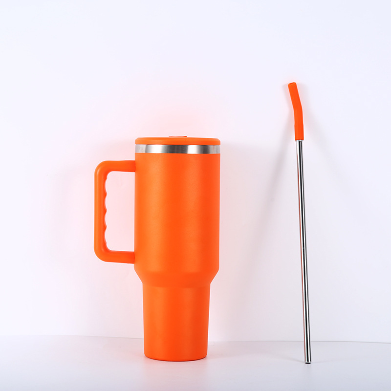 Transfronteriza 304 taza de vacío de acero inoxidable al aire libre cerveza coche taza 40oz mango frío calentador de hielo taza al por mayor