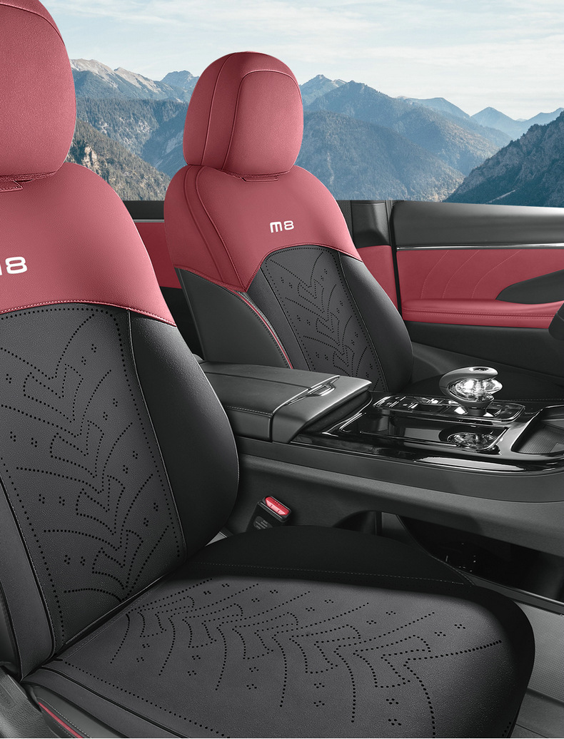 Guangqi Chuanqi M8 special car seat cushion four seasons universal seat cover Chuanqi M8 suede ventilation seat cover