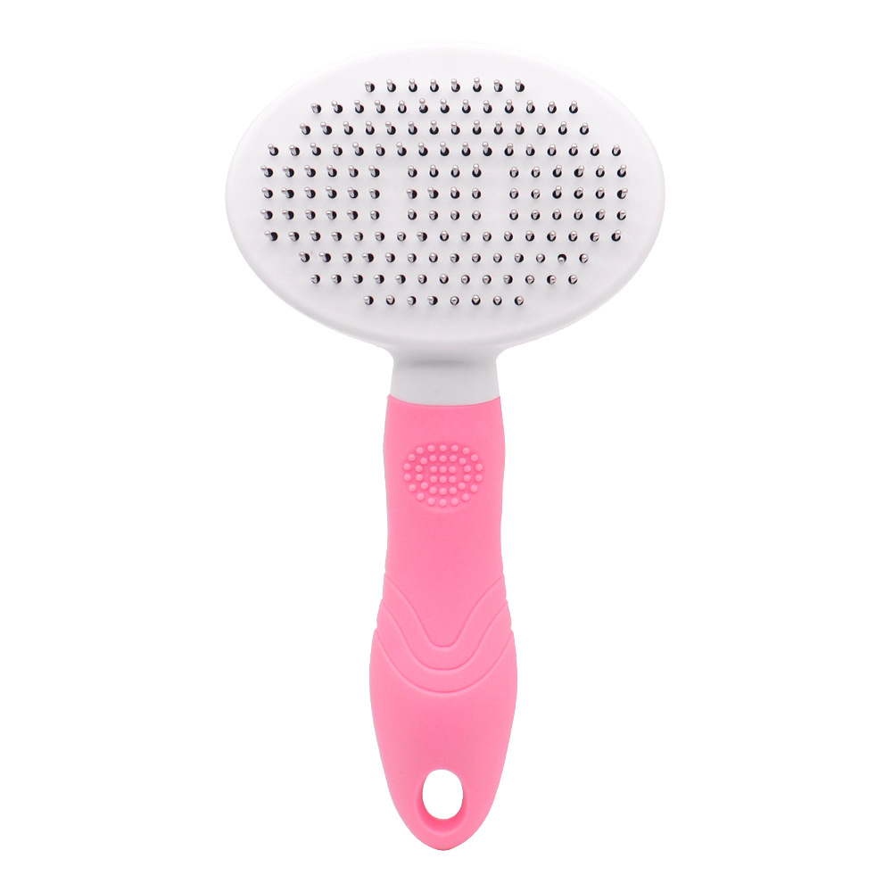 Peine para mascotas, peine, peine para gatos, artefacto de peine, cepillo de masaje para pelaje flotante, peine de aguja para pelaje de perro, peine autolimpiante