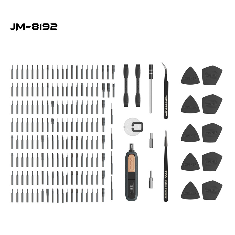 180-Piece Manual Screwdriver Set Jm-8192 Tool Combination Mobile Phone Aircraft Model Disassembly and Repair E18