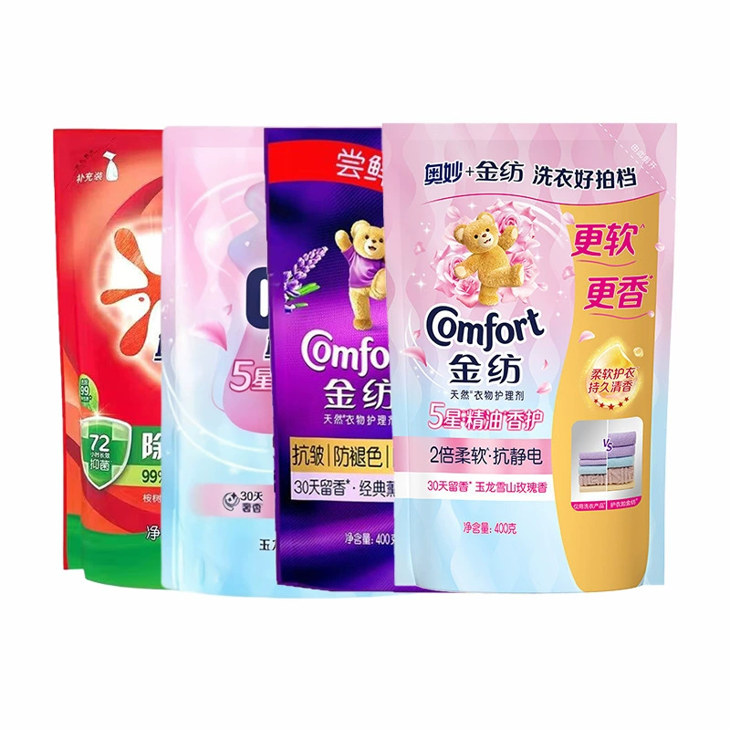 Кондиционер для белья Downy Yulong Snow Mountain Rose, сменный блок, средство для ухода за бельем, лаванда, антистатик, пакет 400г