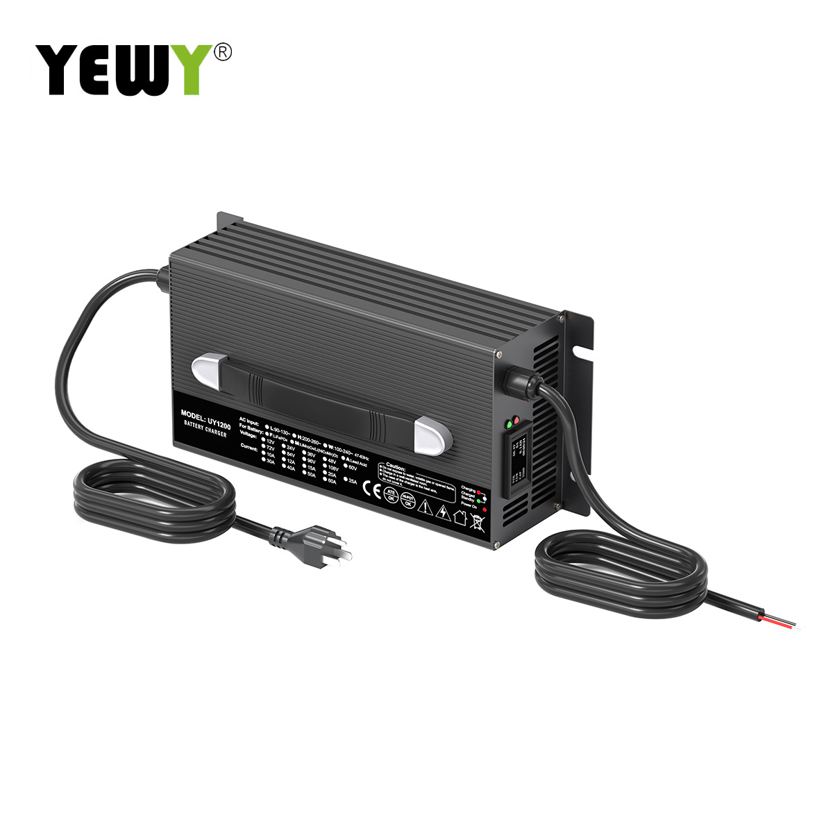 大功率24V45A充电器UY1500W锂电池磷酸铁锂电池铅酸电池充电器