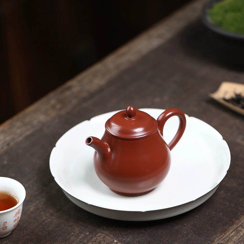 Xiaopin Panhu original ore Dahongpao famous handmade purple sand pot gift tea set source manufacturer supplies one piece for drop shipping