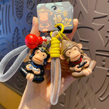 Оригинальная кукла, брелок, аксессуар на рюкзак, трендовая подвеска, высококачественные ключи от машины