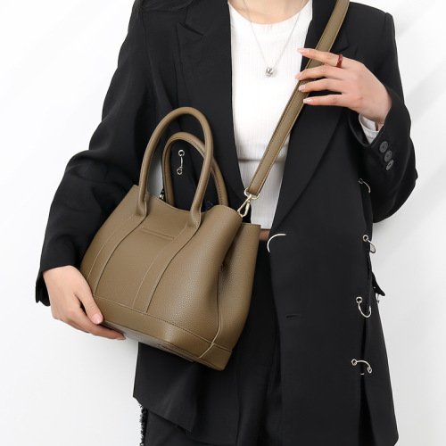 Bags for women  new Korean style fashion middle-aged mother hand bag commuting large capacity crossbody handbag for women