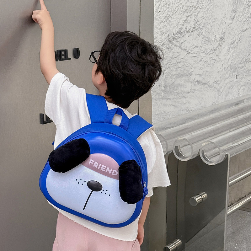 Plummy eva nueva mochila infantil de dibujos animados cáscara de huevo mochila infantil estereoscópica ligera mochila pequeña para niños y niñas