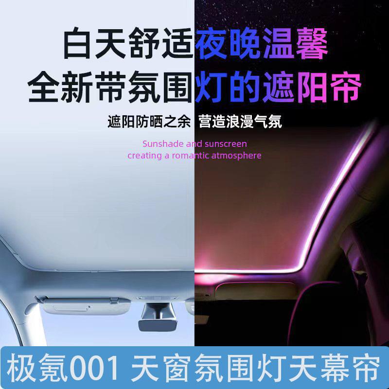 Suitable for Tesla My car sunshade, sun-proof and heat-proof canopy, Skylight, headlamp, sun-proof ceiling curtain