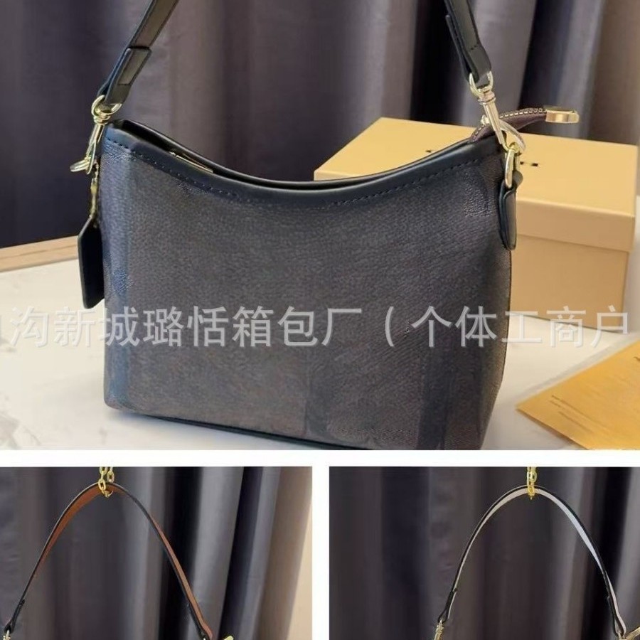 2025新款流浪包老花高级感大容量单肩包通勤手提百搭腋下包斜挎批