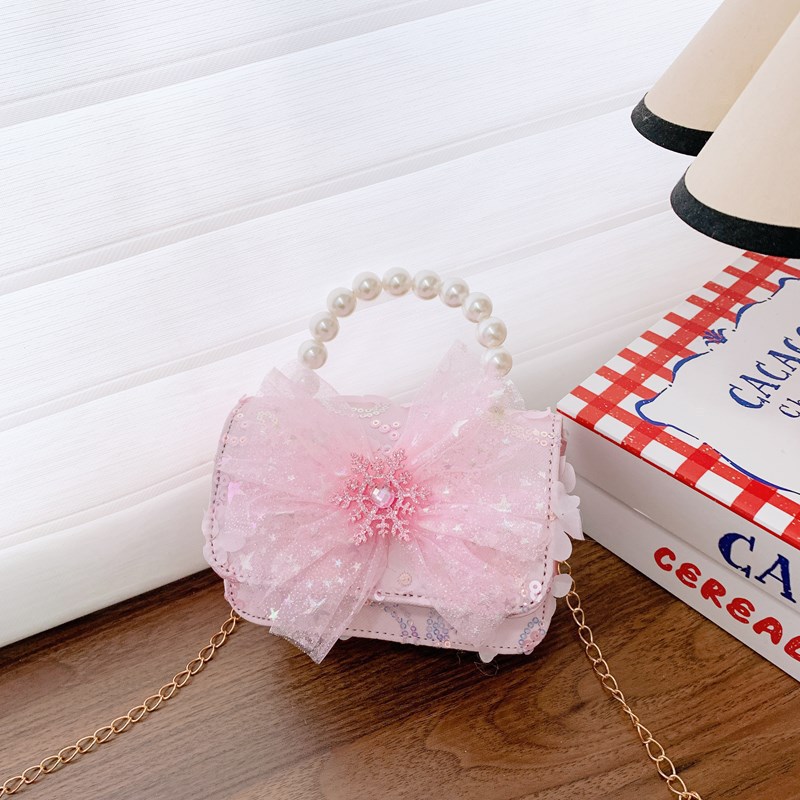 Bolsos infantiles nueva sirena niñas lindas bolsos princesas bolsos de moda niñas mochilas bolsos de perlas