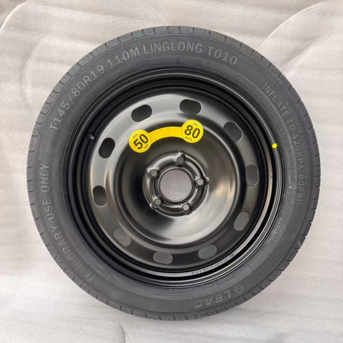 Wheel Hub Steel Rim 19inch Passenger Car Spare Tire Emergency Tire Iron Rim Wheel Hub Wholesale Steel