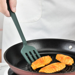 Food-grade silicone spatula&mdash;non-stick pan-specific egg-frying spatula, noodle-scooping fork, high-temperature-resistant steak fork and spatula set.