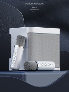 Special Clearance Family Ktv Wireless Microphone Tv Projector Karaoke Artifact Home All-In-One Bluetooth Audio Outdoor