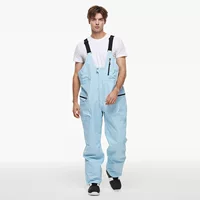 Новые лыжные брюки мужские и женские наручные лыжные брюки снежный сезон ветрозащитный водонепроницаемый теплый шпон