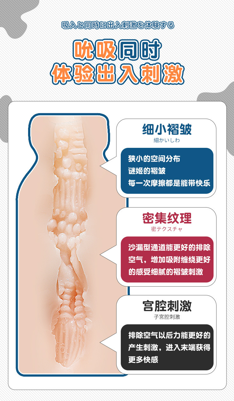 Manual Male Masturbator Cup with ABS Body, Slow-Play Exercise Device — detail image 17