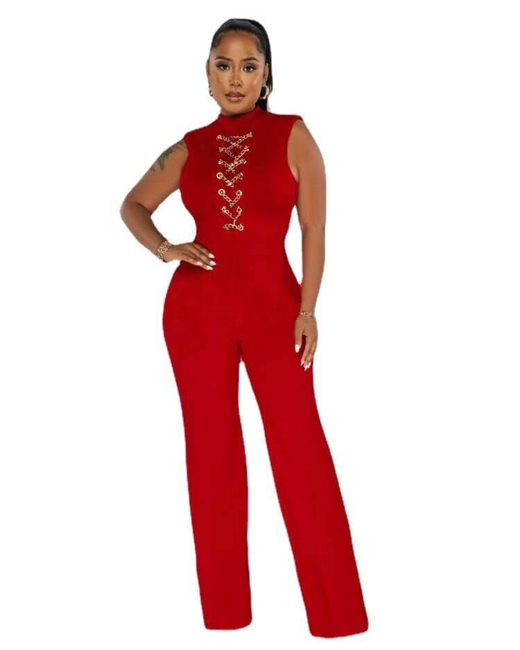 Women's Daily Beach Date Vacation Solid Color Jumpsuits display picture 16