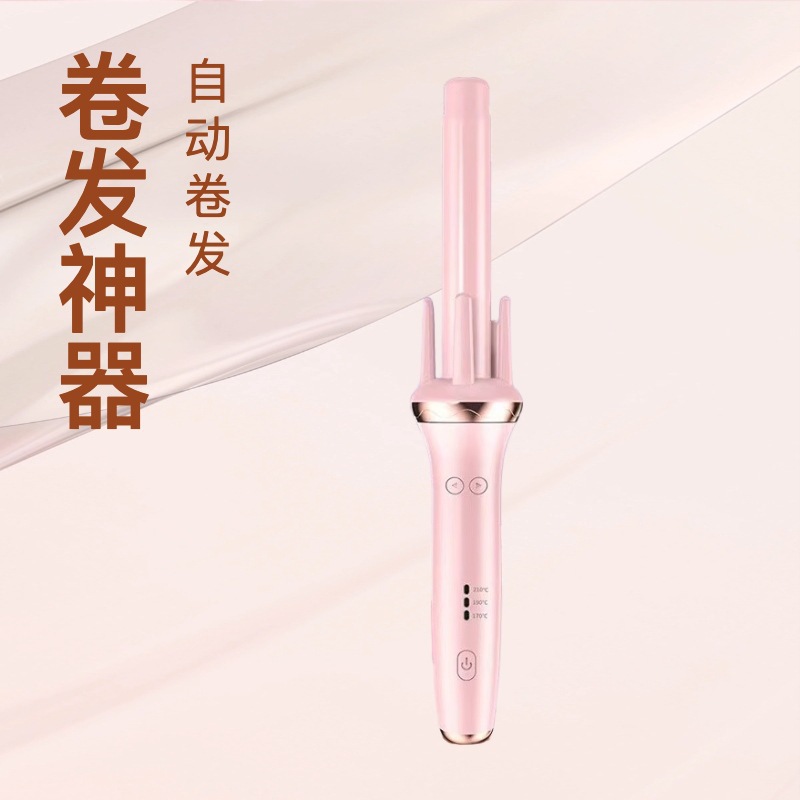 Cross-Border Best-Selling Fully Automatic Hair Curler, Large Stick, Large Curls, Negative Ions, No Damage to Hair, Long-Lasting Styling for Dormitory Students