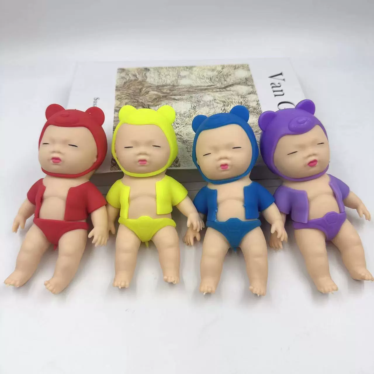 Кукла, слайм, резиновая игрушка