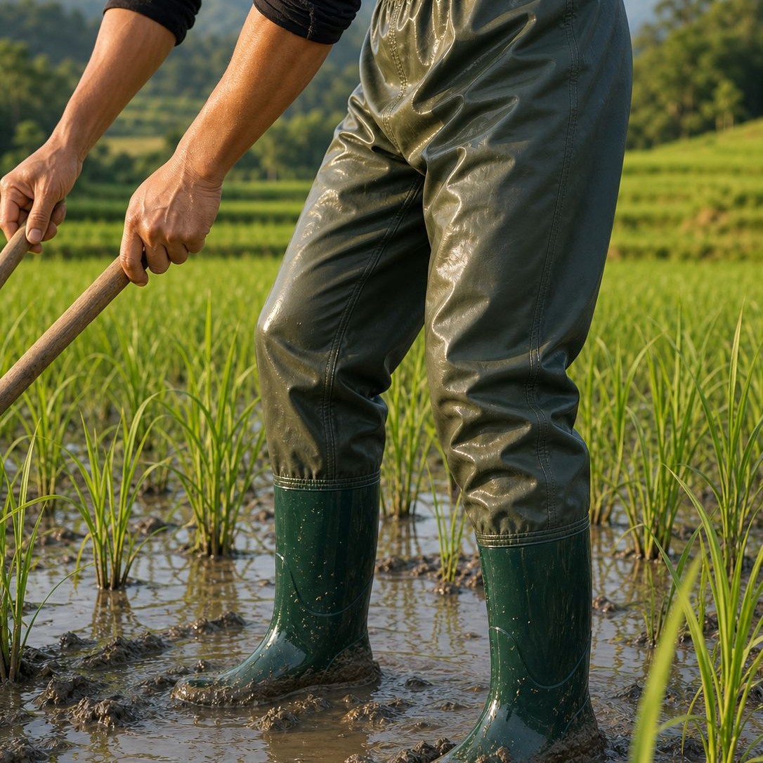Manufacturer Wholesale Planting Pants, Planting Shoes, Foldable Planting Wading Pants, Wading Pants, Integrated Fishing Pants