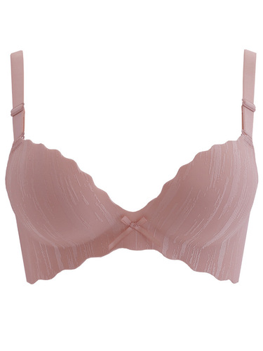 Seamless underwear for women with small breasts, push-up anti-sagging, sexy no-wire push-up bra, breast-reducing bra set