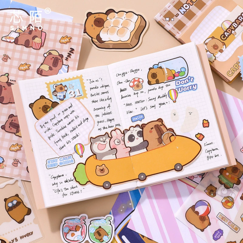 芯陌 Cute gift box, set for elementary school students, stationery, Birthday gift