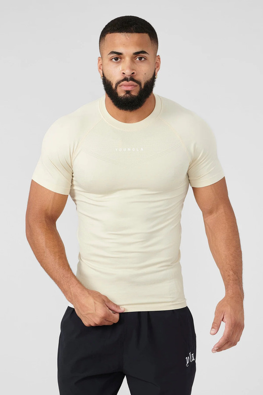 YOUNGLA メンズ Tシャツ スポーツ フィットネス 速乾性 通気性 ストレッチ フィットネス ジャージ ジョガー アウトドア ランニング バスケットボール ウェア|undefined