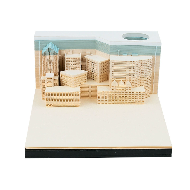 3D Castle Desk Calendar, Custom Creative Gift, 2026 Weekly Options with Lighted Covers