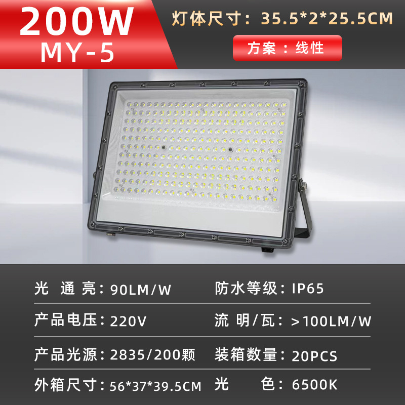 Lámpara de proyección al aire libre inducción de iluminación rural lámpara de calle led fabricante al por mayor a prueba de agua tipo foco de luz fuerte